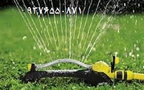 فواره بادبزنی باغچه