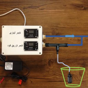 تایمر آبیاری دیوار سبز