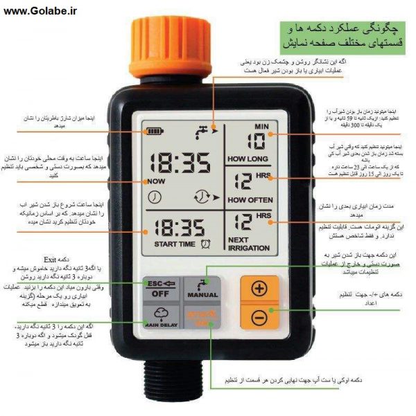 irrigation timer golabe