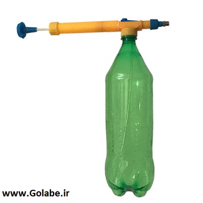 سمپاش سر نوشابه ای مدل آبی قابل اتصال به انواع بطری