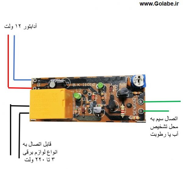 سنسور تشخیص آب